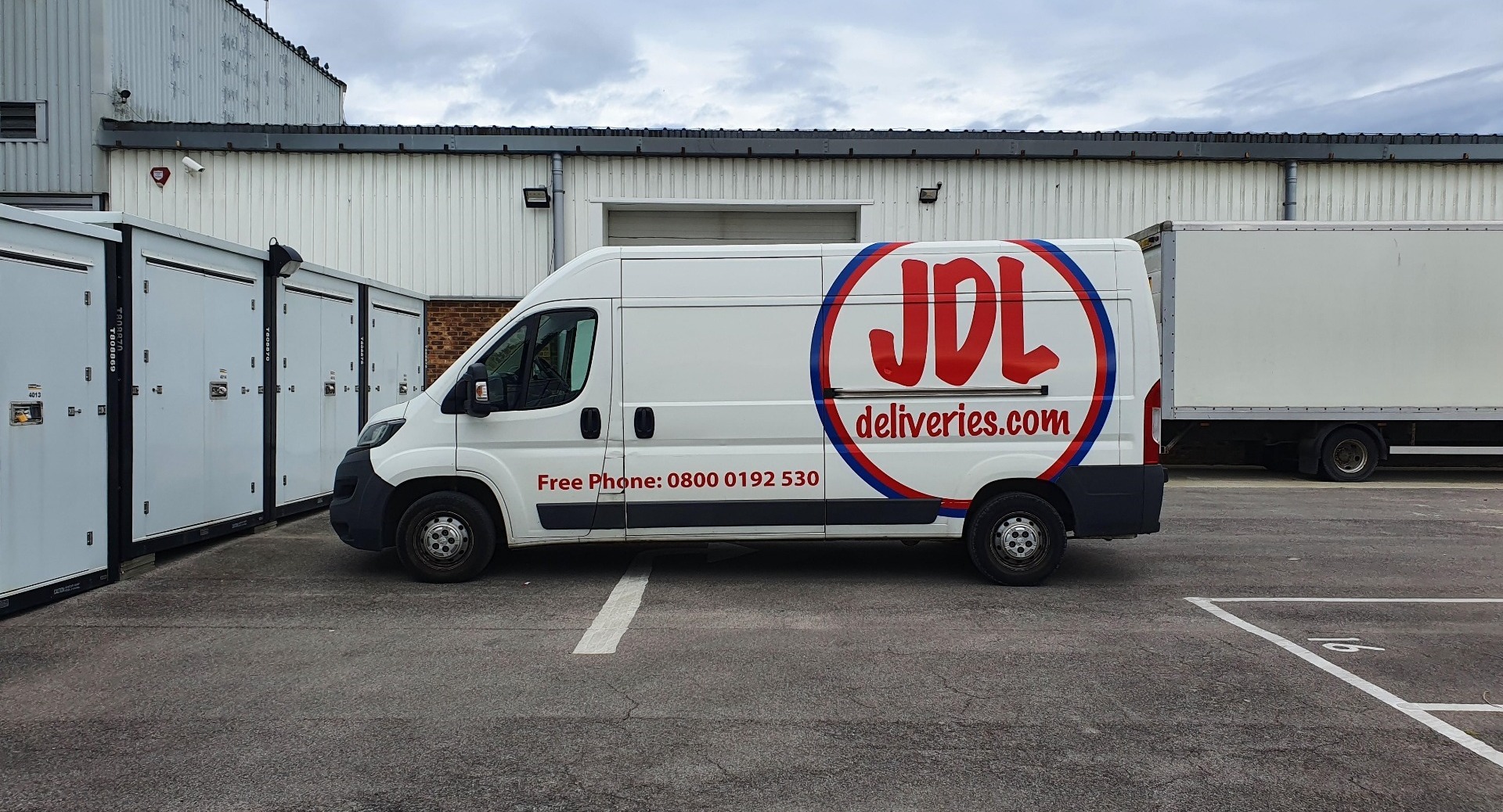 JDL Deliveries Long Wheel Base Van