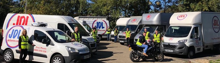 JDL Deliveries Fleet with Drivers