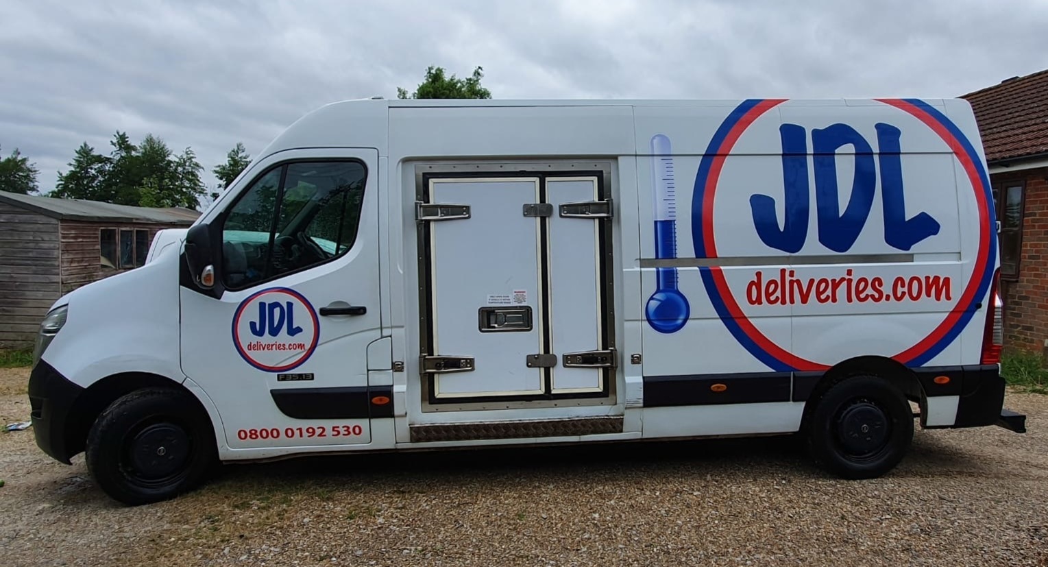 JDL Deliveries Long Wheel Base Freezer Van